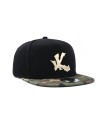 Underground Kulture Half Camo Snapback